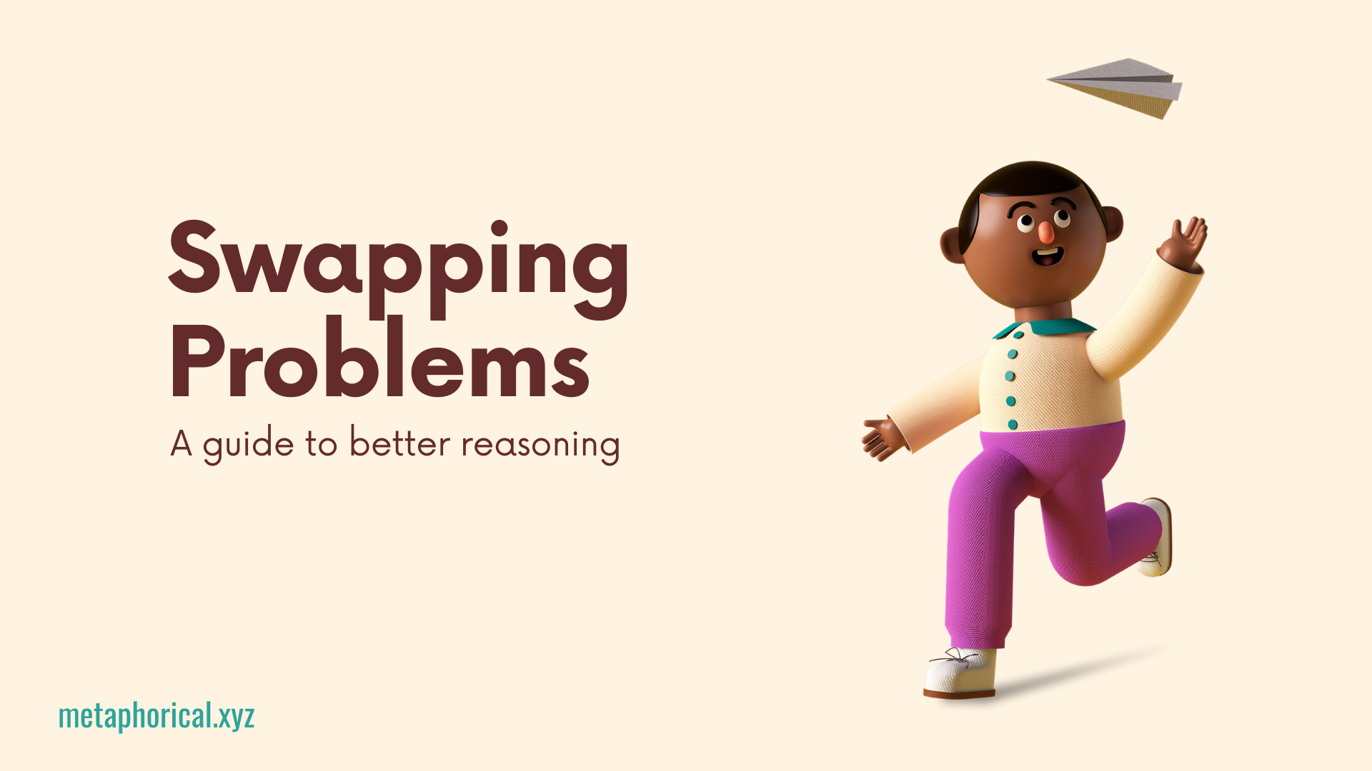Don't Swap your problems - Solve them.